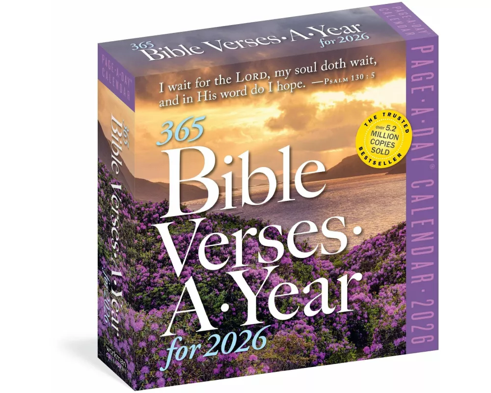 365 Bible Verses-A-Year Page-A-Day Calendar 2026