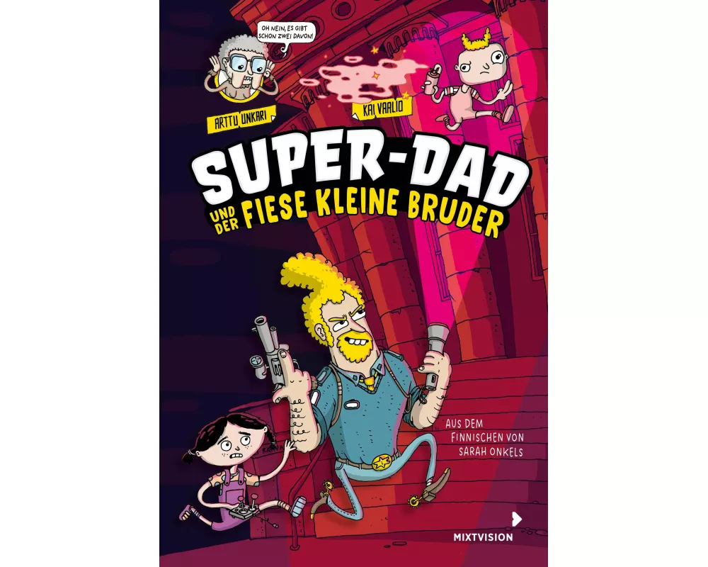 Super-Dad und der fiese kleine Bruder