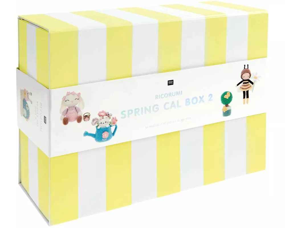 Ricorumi Spring CAL Kit II - Fresh Up Your Garden, 27x Ricorumi, 7x Ricorumi Twinkly Twinkly, 1x Ricorumi Nilli Nilli