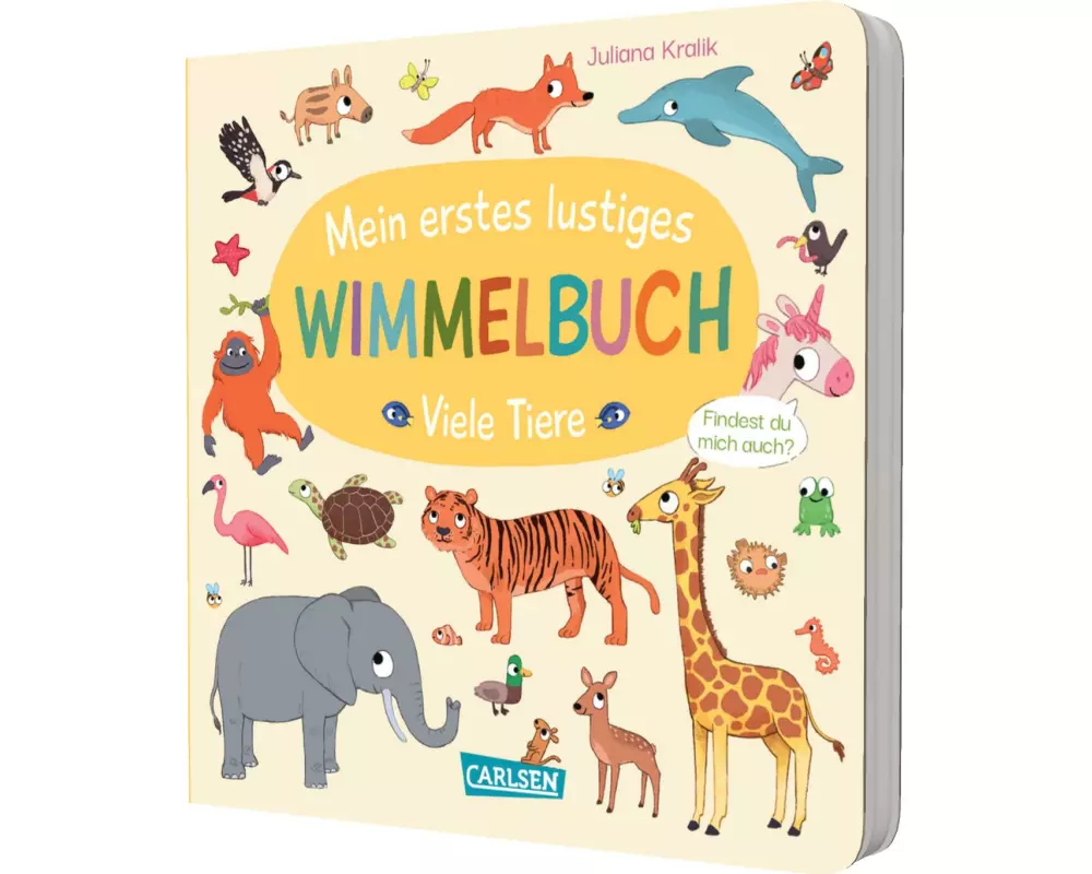 Mein erstes lustiges Wimmelbuch: Viele Tiere