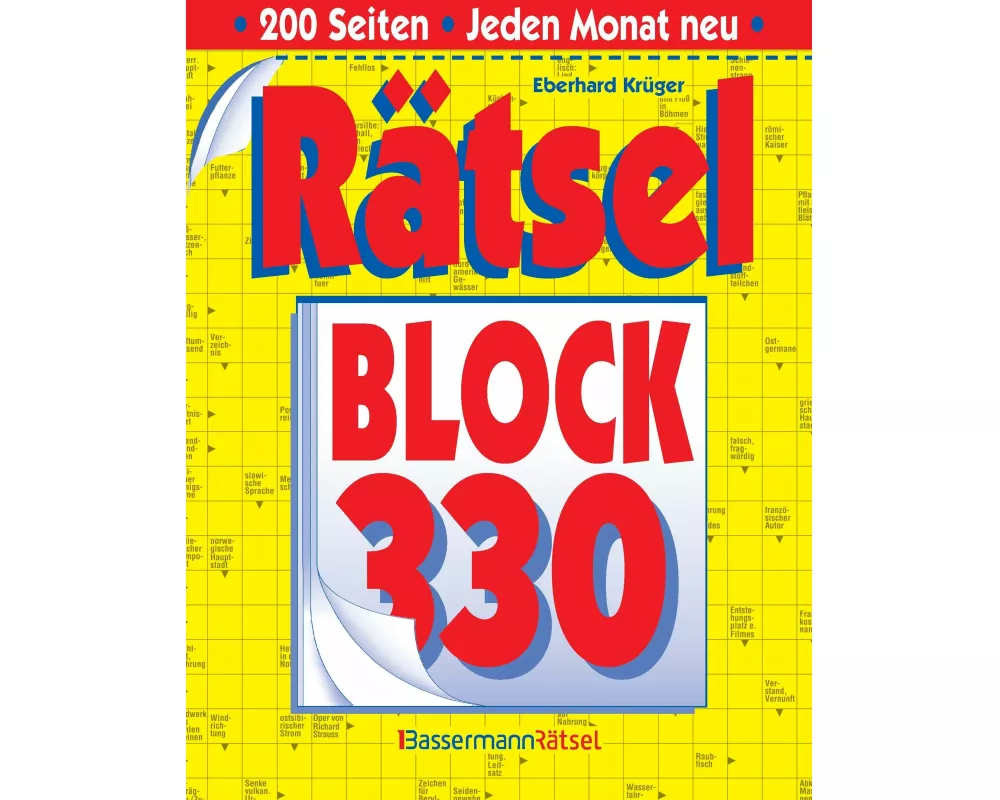 Rätselblock 330 (5 Exemplare à 2,99 €)