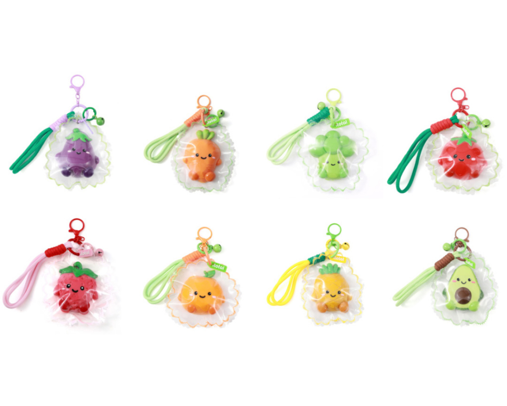 I-TOTAL Schlüsselanhänger XL3479A Jellypop, assortiert