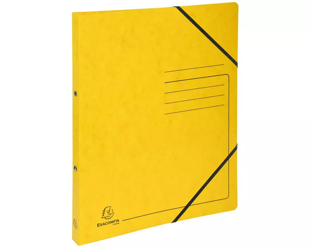 Exacompta Ringbuch Top Color A4 2 cm, Gelb