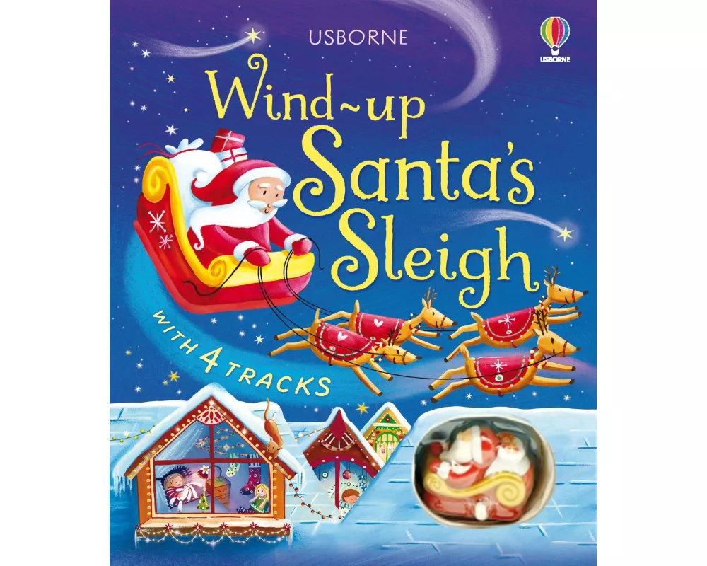 Wind-Up Santa's Sleigh