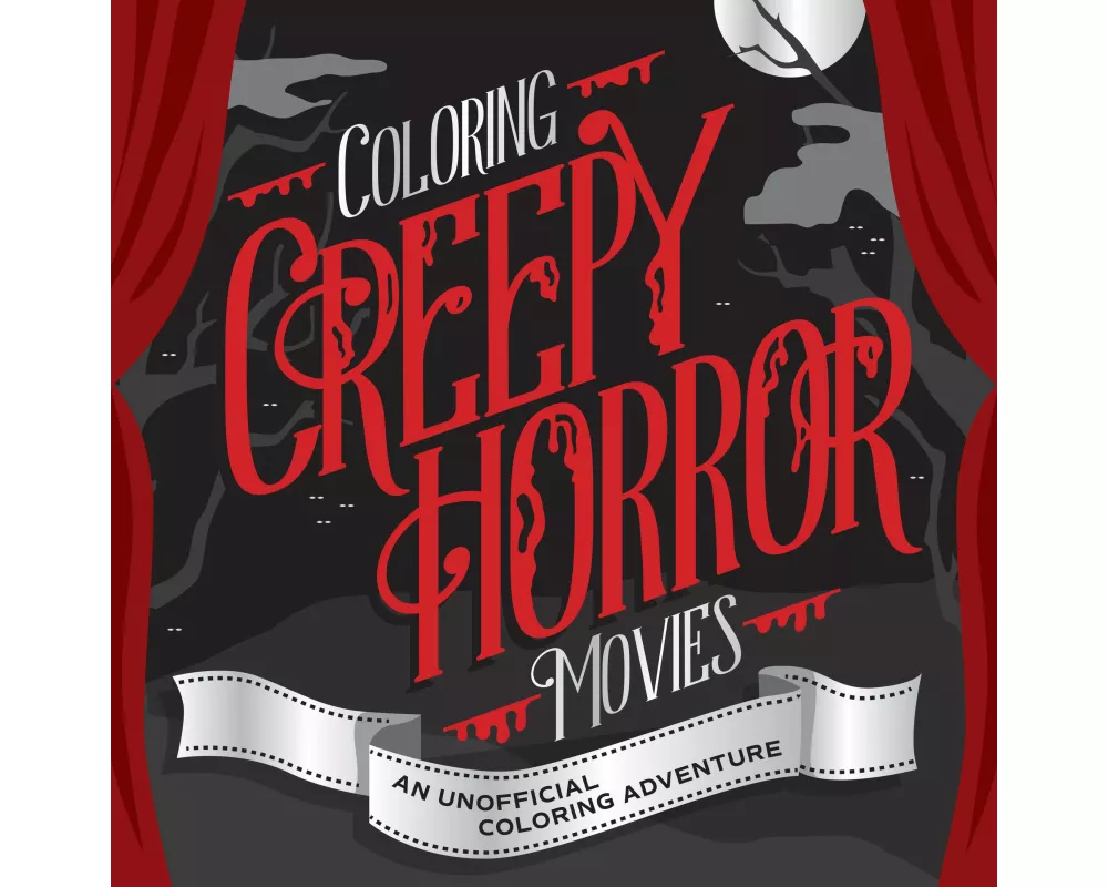 Coloring Creepy Horror Movies