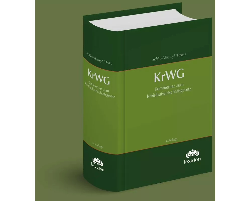 KrWG - Kommentar zum Kreislaufwirtschaftsgesetz