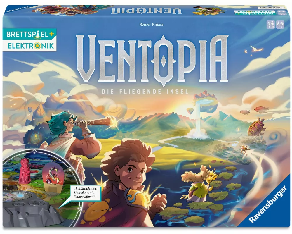Ventopia - Gesellschaftsspiel & Brettspiel ab 7 Jahre
