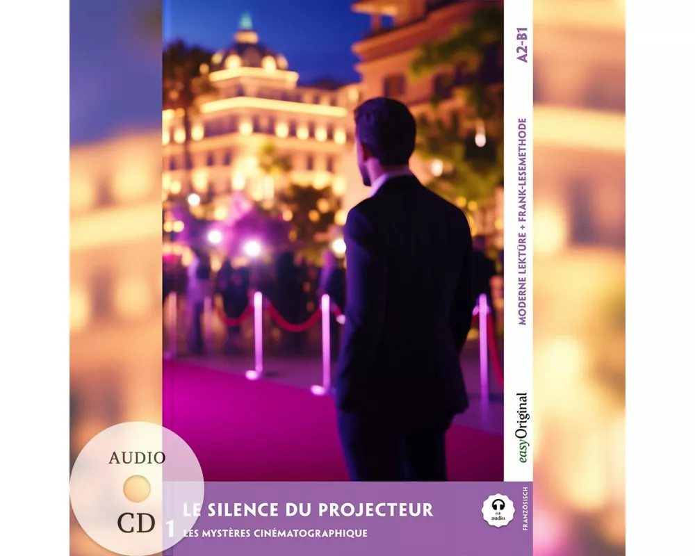 Le Silence du projecteur - Französische Krimi-Lektüre A2-B1 (+ Audio-CD)