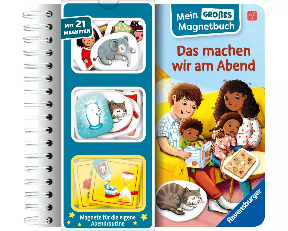 Mein großes Magnetbuch - Das machen wir am Abend