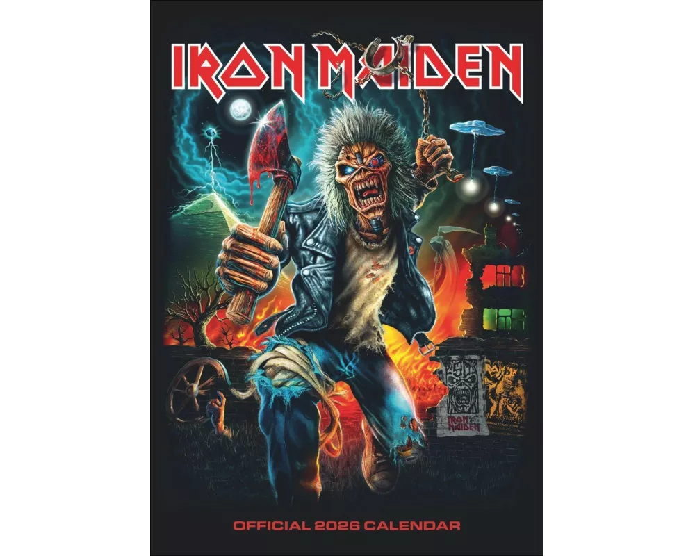 Iron Maiden Posterkalender 2026
