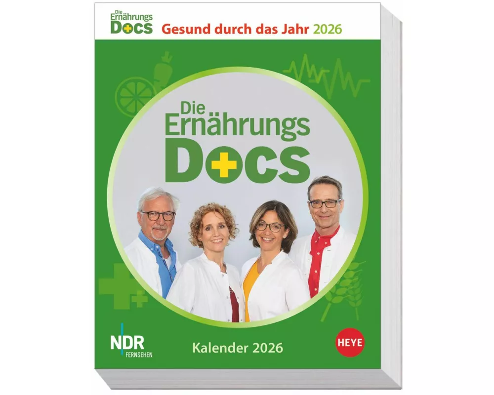 Die Ernährungs-Docs - Gesund durch das Jahr Tagesabreißkalender 2026