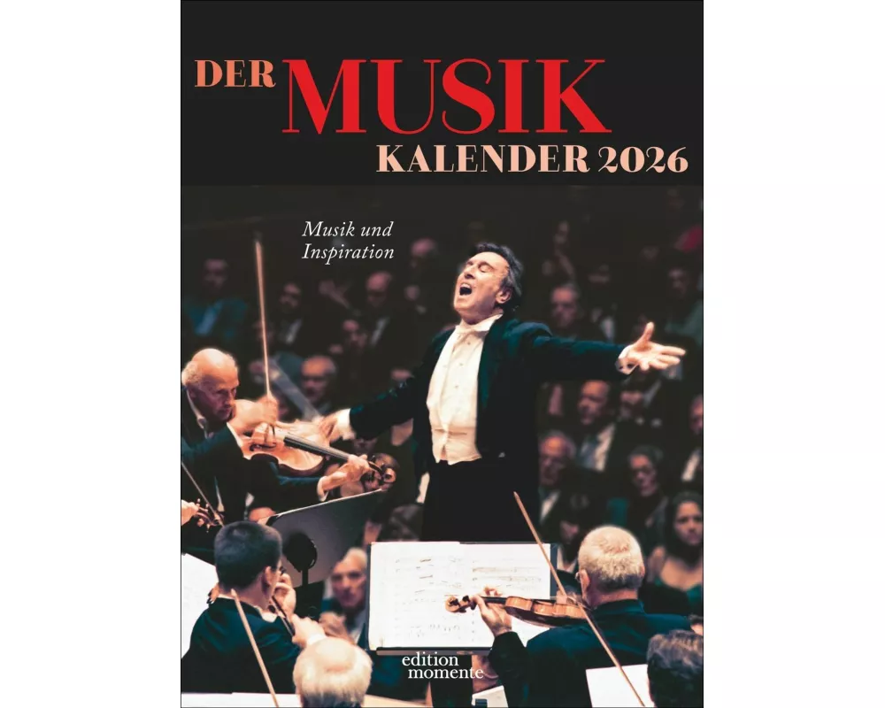Der Musik Kalender Wochenkalender 2026