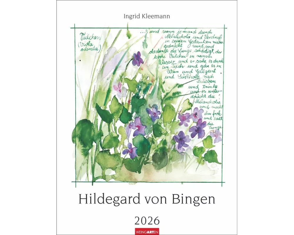Hildegard von Bingen Kalender 2026