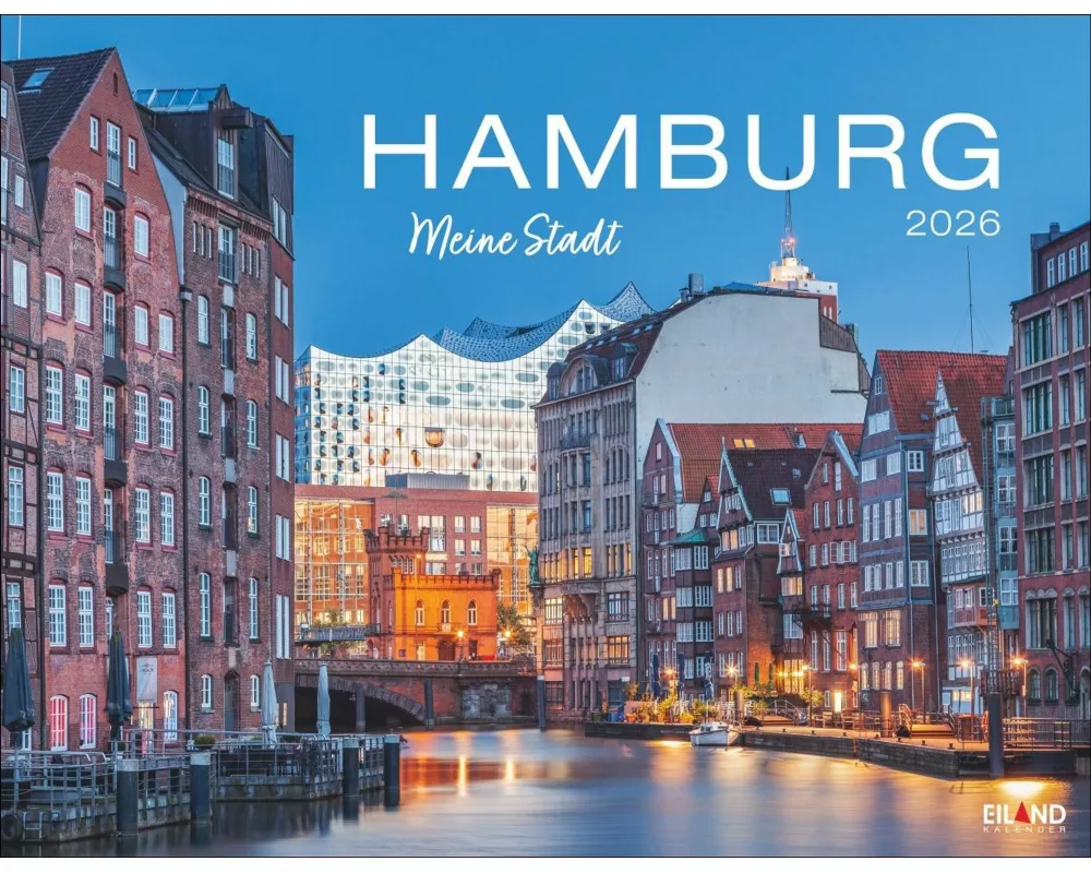 Hamburg - Meine Stadt Kalender 2026
