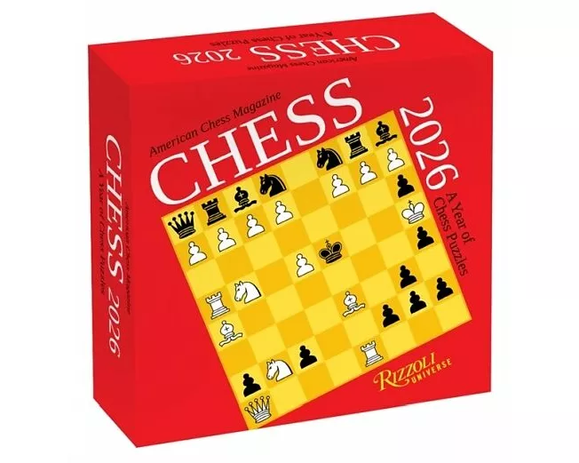 Chess 2026 Day-To-Day Calendar