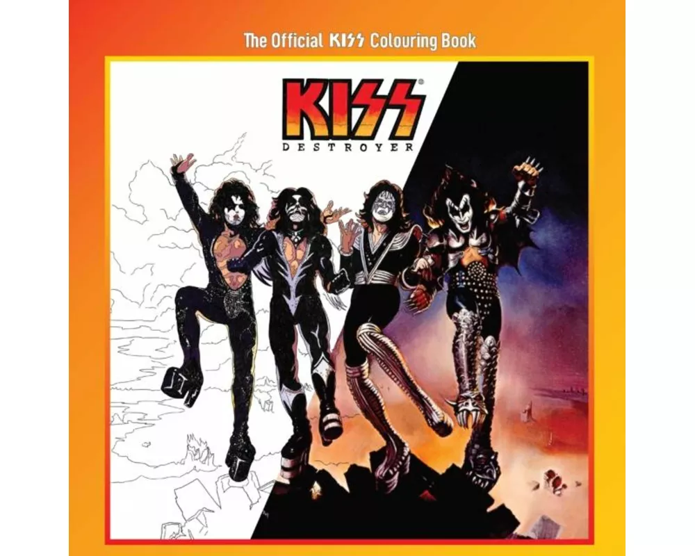 The Official KISS Colouring Book