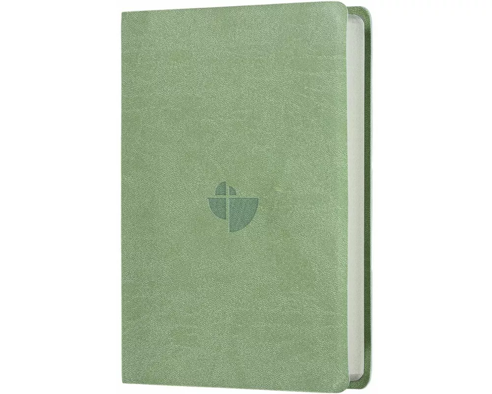 Schlachter 2000 Bibel - Taschenausgabe (PU-Einband, oliv, grauer Farbschnitt)