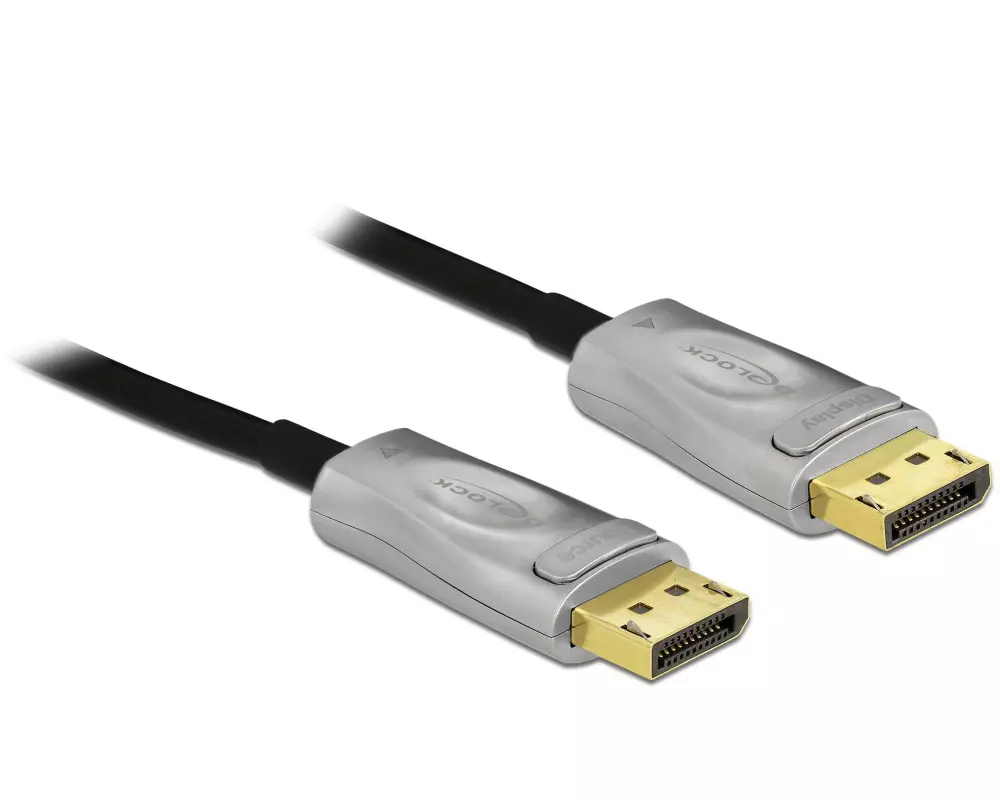 Delock Optisches Kabel DisplayPort - DisplayPort, 100 m, 8K 60 Hz