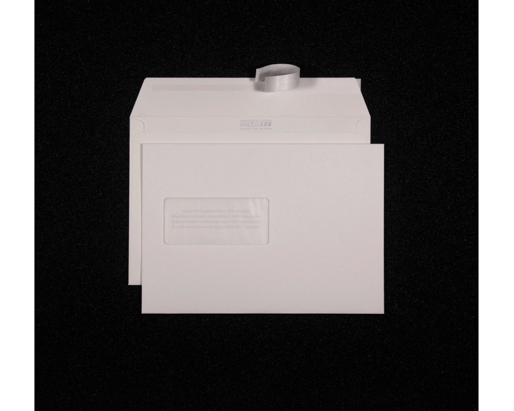 METTLER Couvert Fenster links C5 8145 120g, recycling 500 Stk.