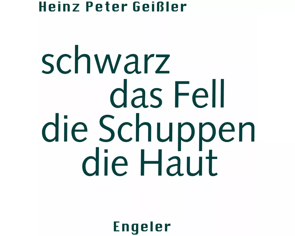 schwarz das Fell