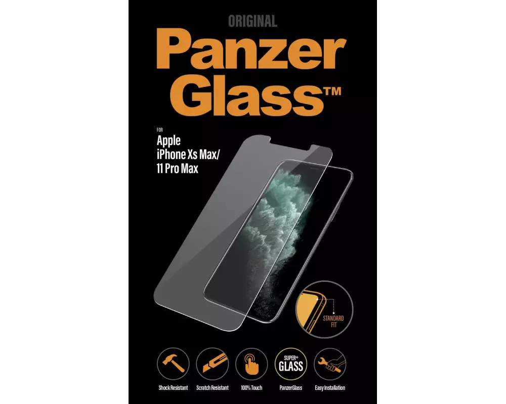 Panzerglass Displayschutz Standard Fit iPhone11 Pro Max