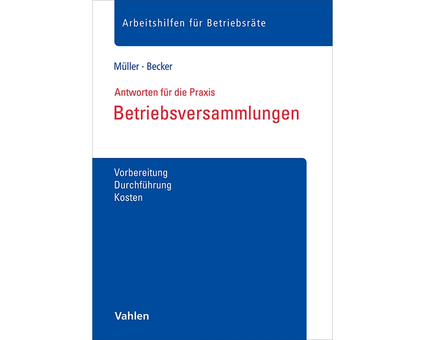 Betriebsversammlungen