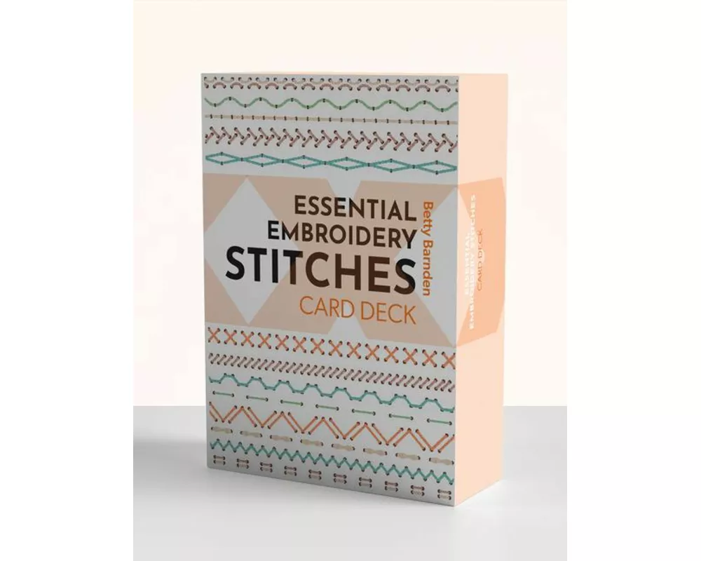 The Essential Embroidery Stitches Card Deck