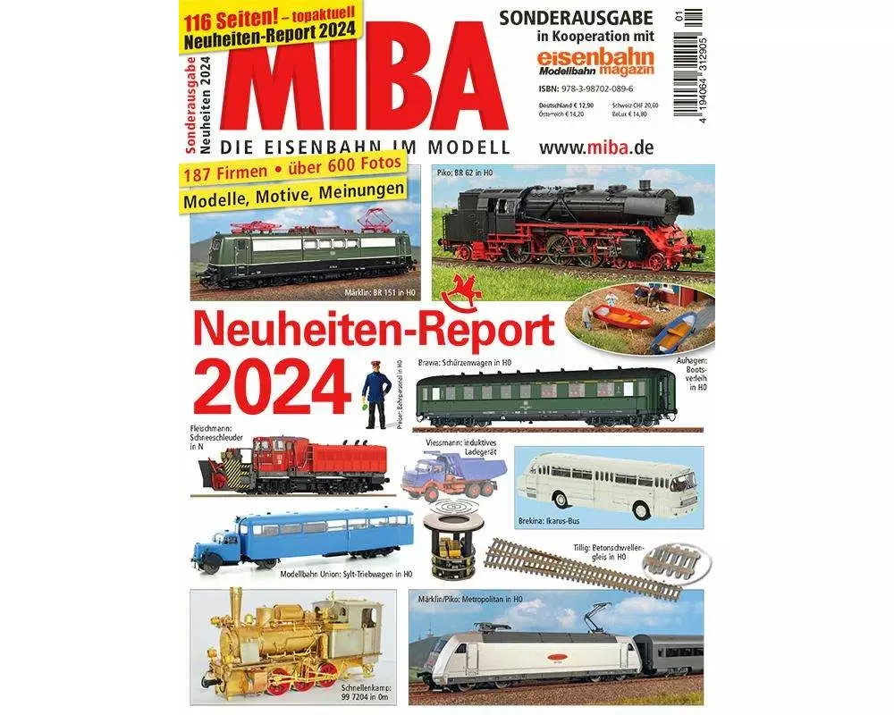 Miba Neuheiten Report 2024