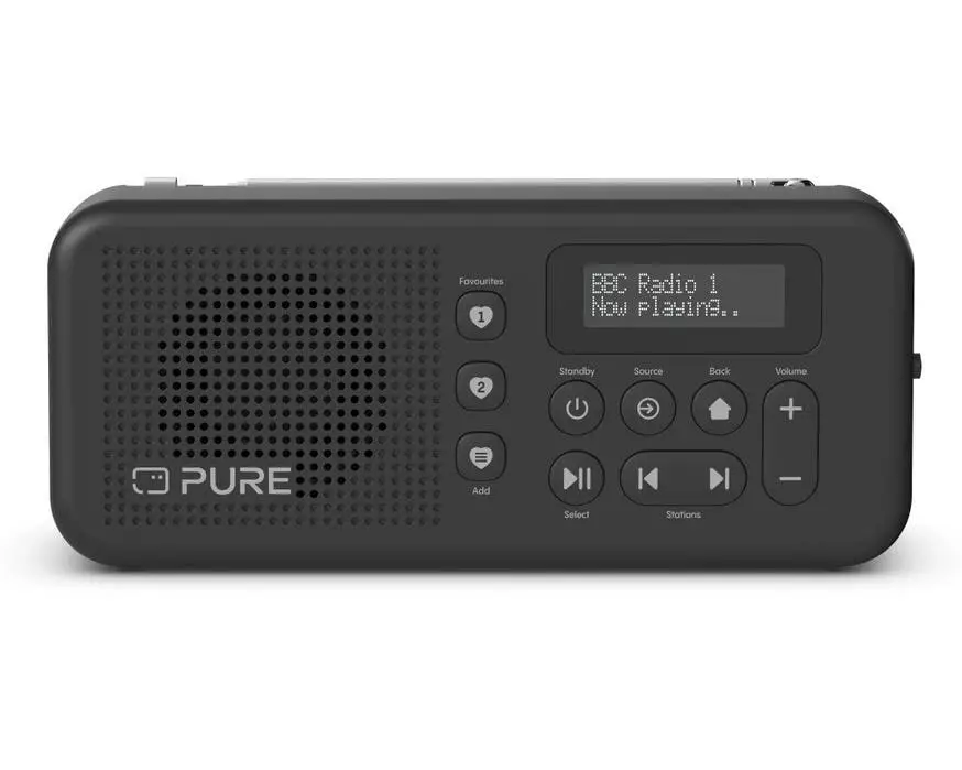 Pure DAB+ Radio Elan Move Schwarz