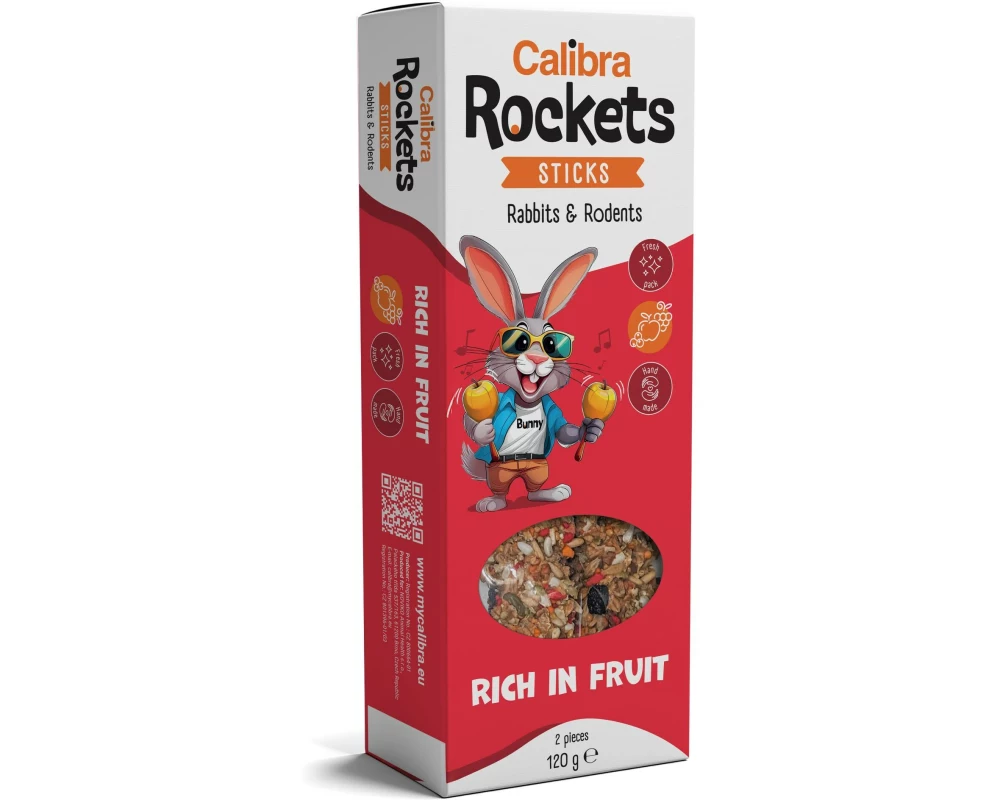 Calibra Snack Früchte Sticks Kaninchen und Nager 2 Stück