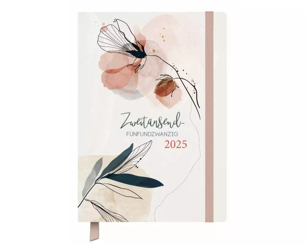 Terminkalender Classic Timer Blütenzauber 2025