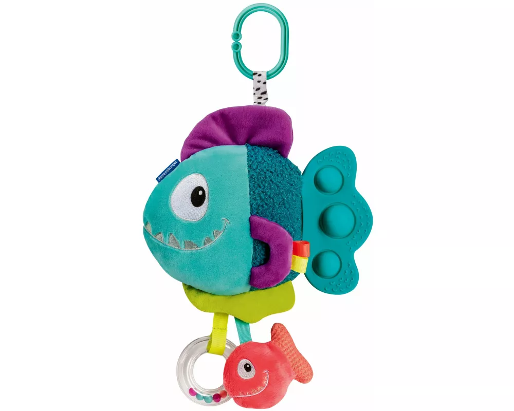 Play+ Pop-it Piranha (blau) - ab 0 Monate
