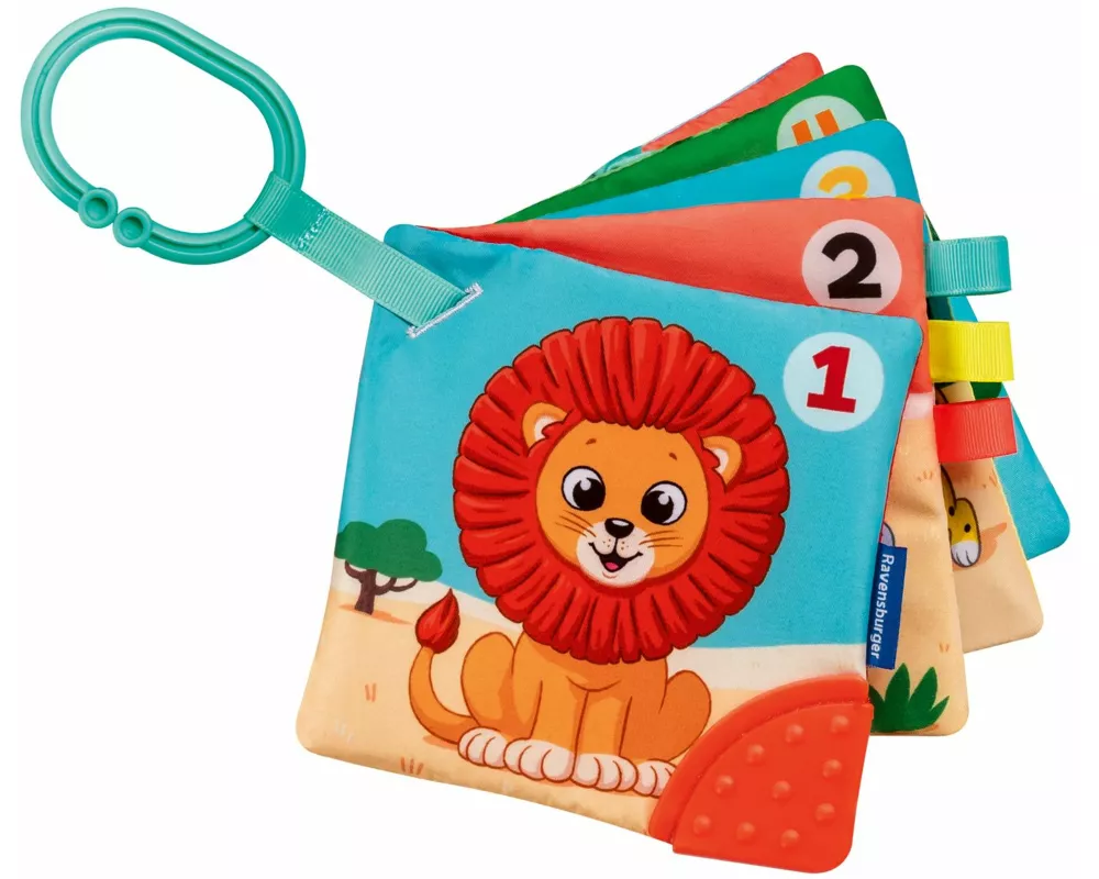 Play+ Mein allererstes Spielbuch: Zahlen und Farben (Stoffbuch) - ab 6 Monate