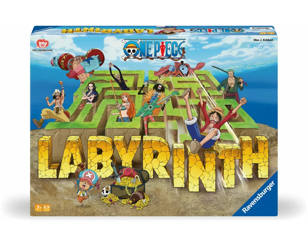 One Piece Labyrinth - Gesellschaftsspiel & Brettspiel ab 7 Jahre