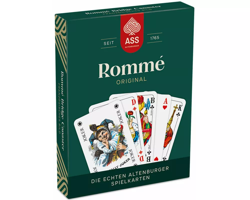 Rommé, französisches Bild