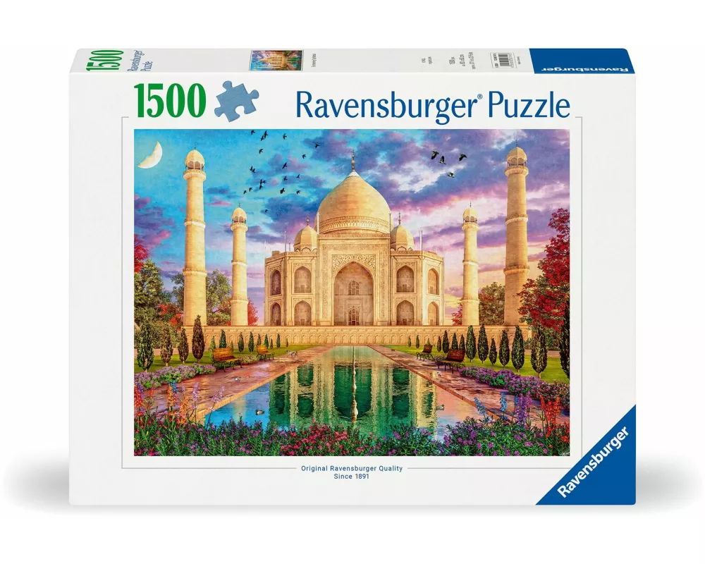 Erwachsenenpuzzle 1500 Teile - Bezauberndes Taj Mahal