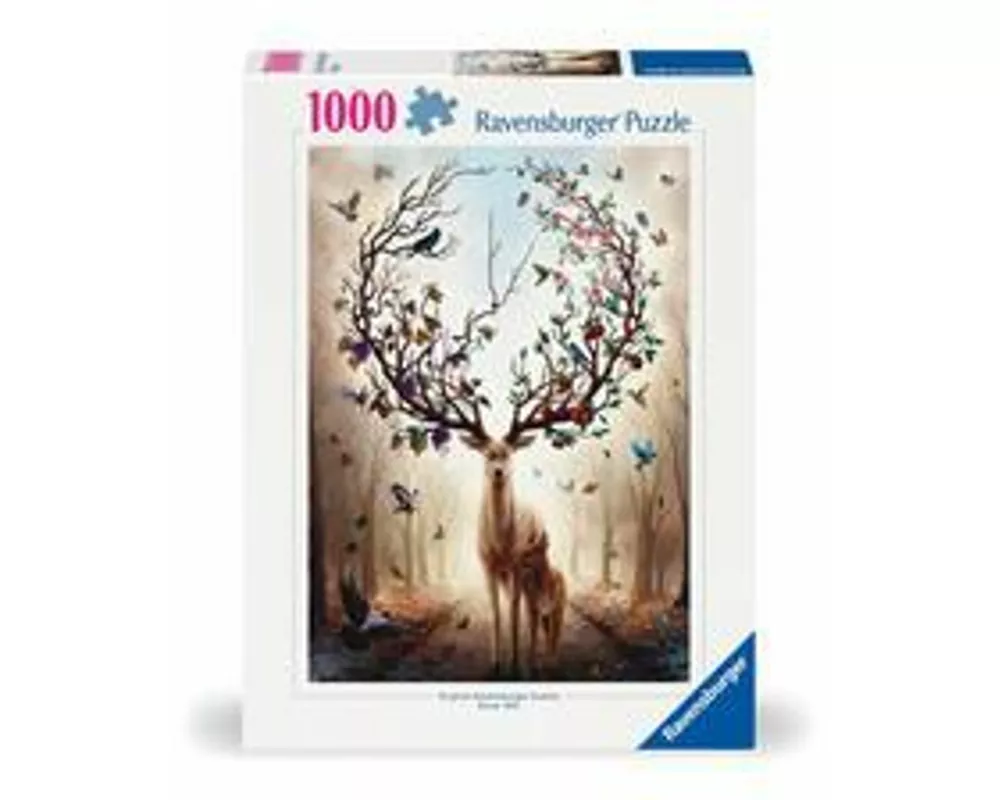 Erwachsenenpuzzle 1000 Teile - Magischer Hirsch