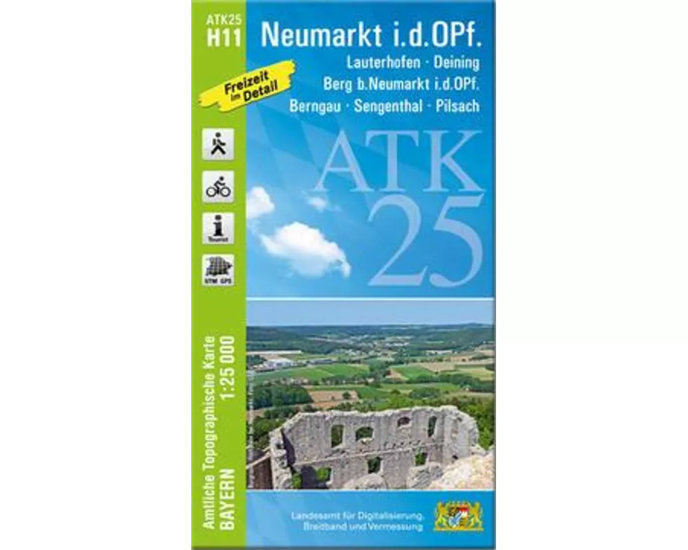 ATK25-H11 Neumarkt i.d.OPf. (Amtliche Topographische Karte 1:25000)