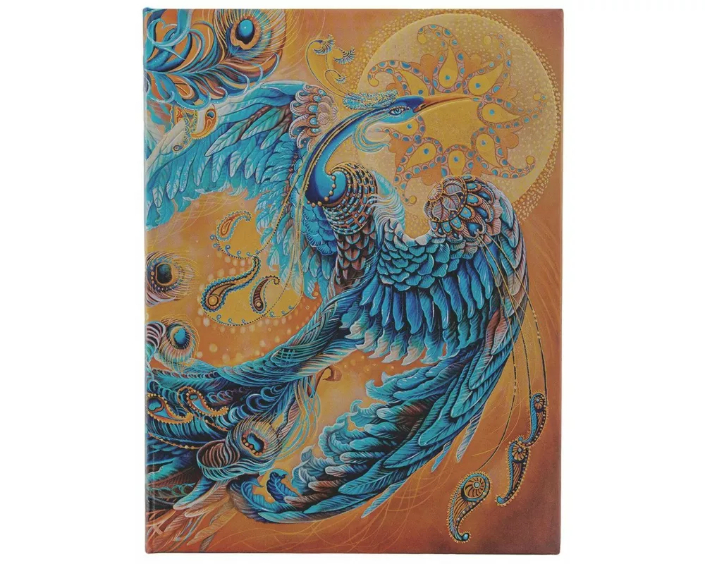 Skybird (Birds of Happiness) Ultra Lined Hardback Journal (Elastic Band Closure)
