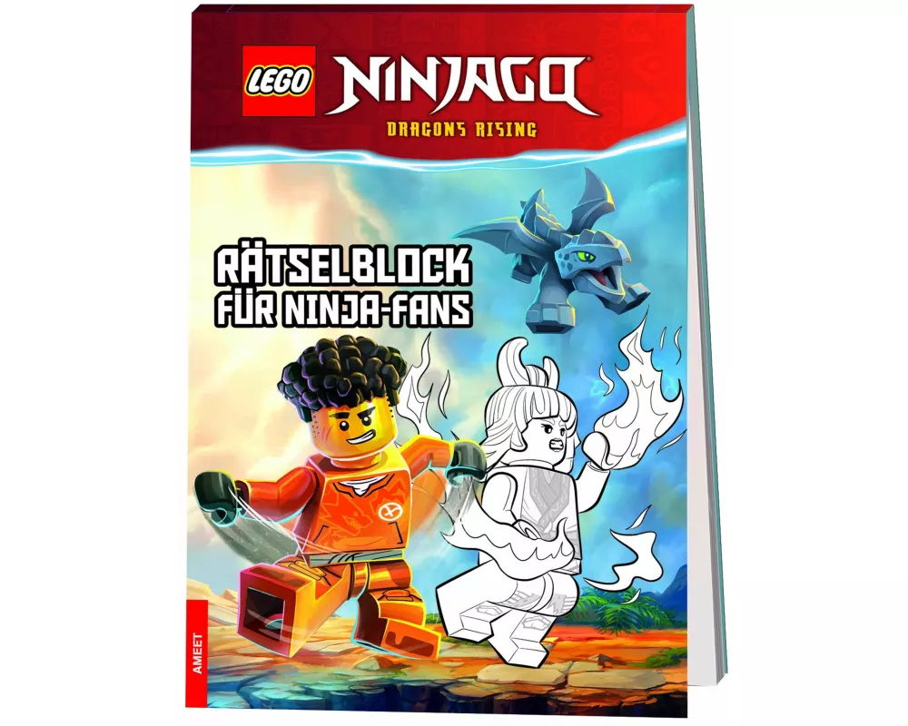 LEGO NINJAGO – Rätselblock für Ninjafans