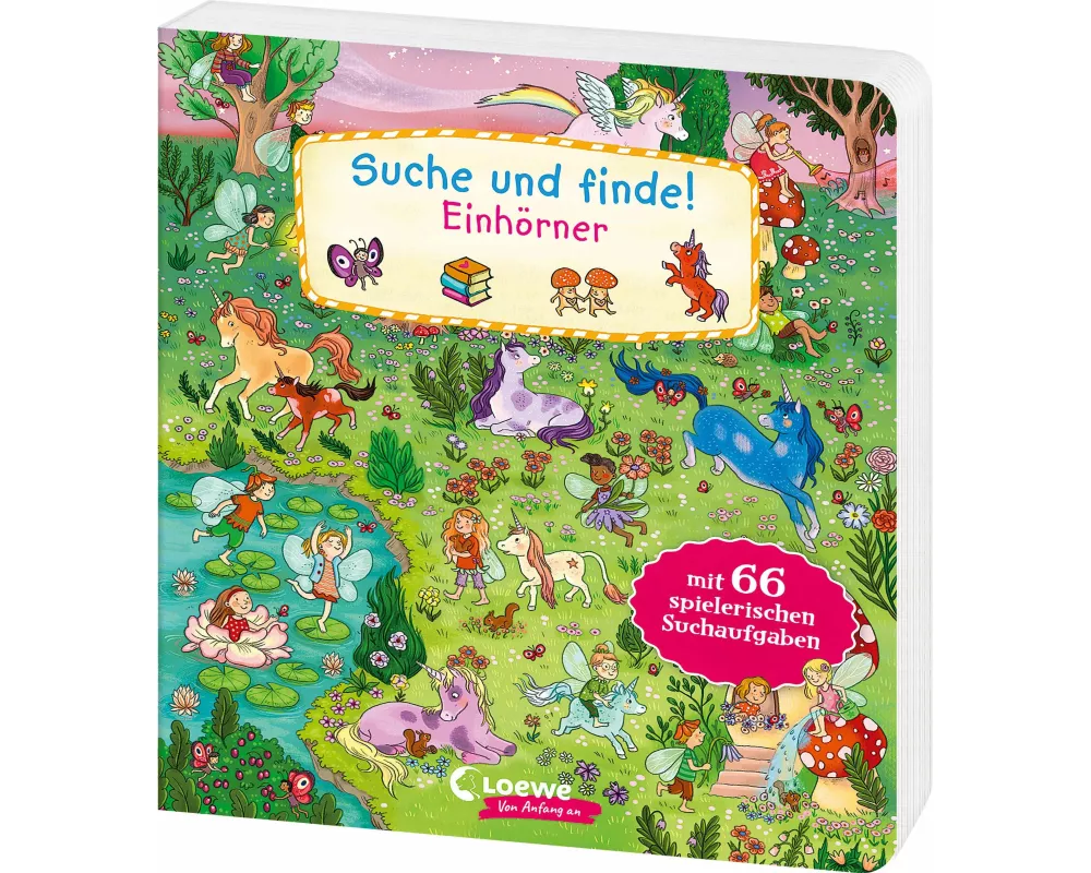 Suche und finde! Einhörner