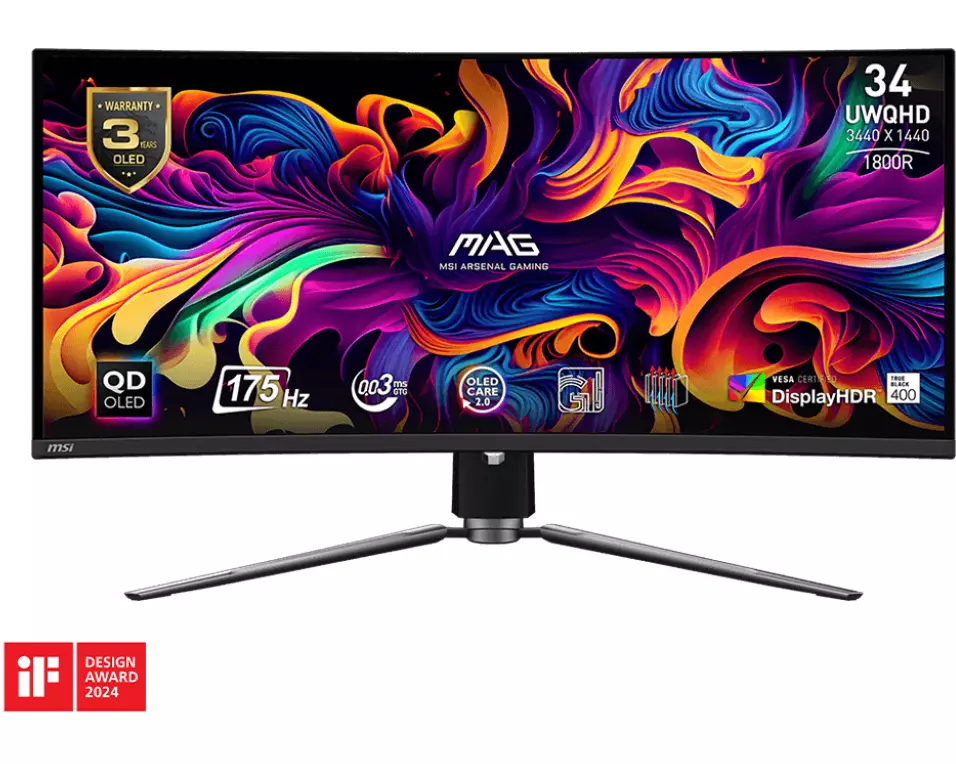 MSI Monitor MAG 341CQPDE QD-OLED