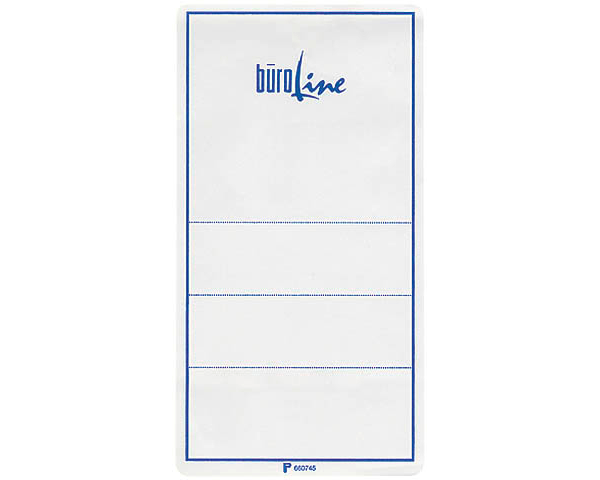 BÜROLINE Etiketten 85x160mm 660746 weiss 50 Stück