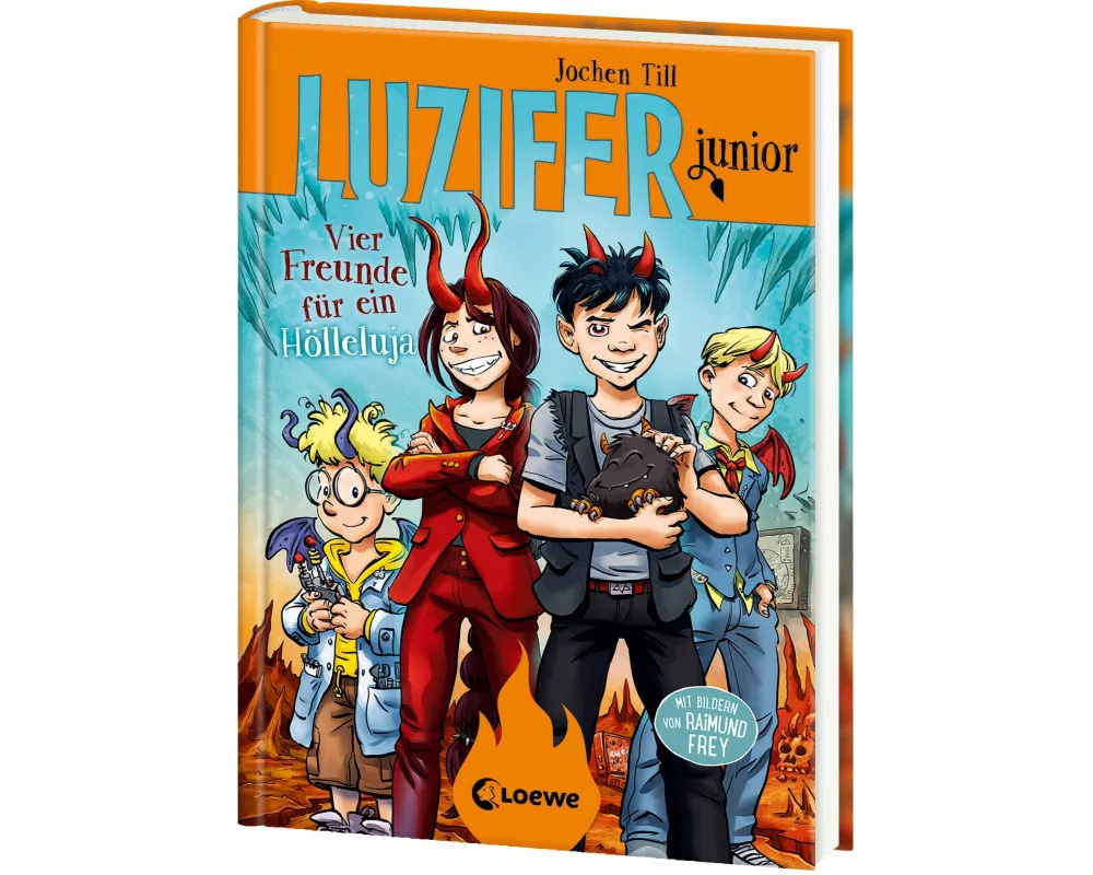 Luzifer junior (Band 17) - Vier Freunde für ein Hölleluja