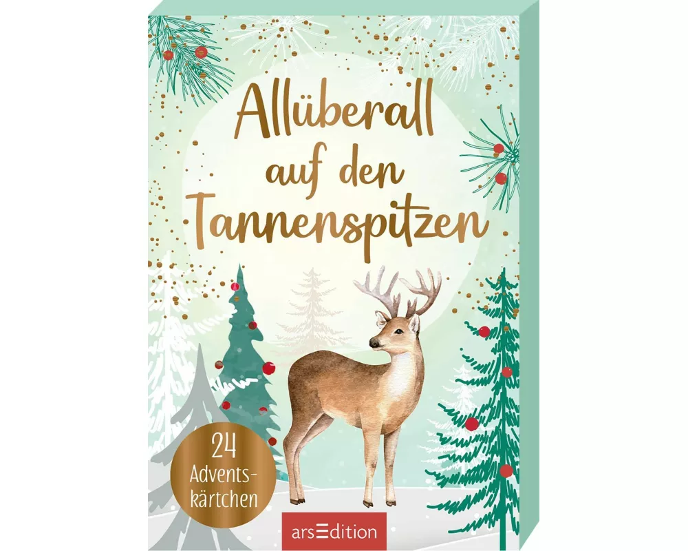 Allüberall auf den Tannenspitzen