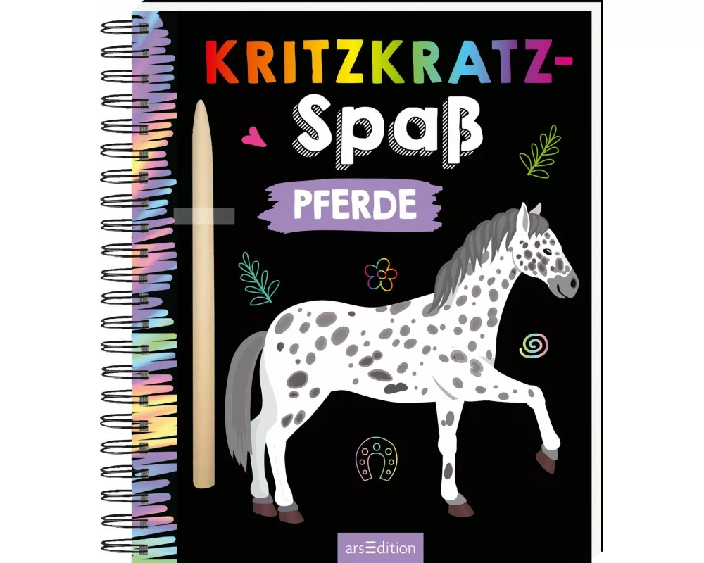 Kritzkratz-Spaß Pferde
