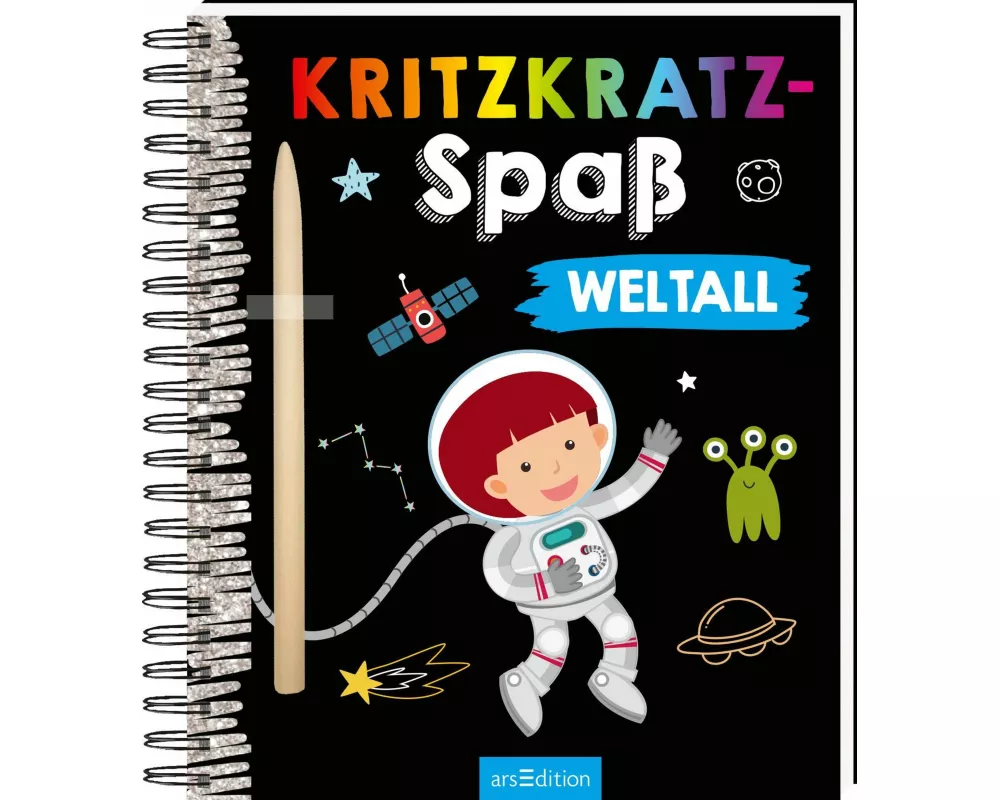 Kritzkratz-Spaß Weltall