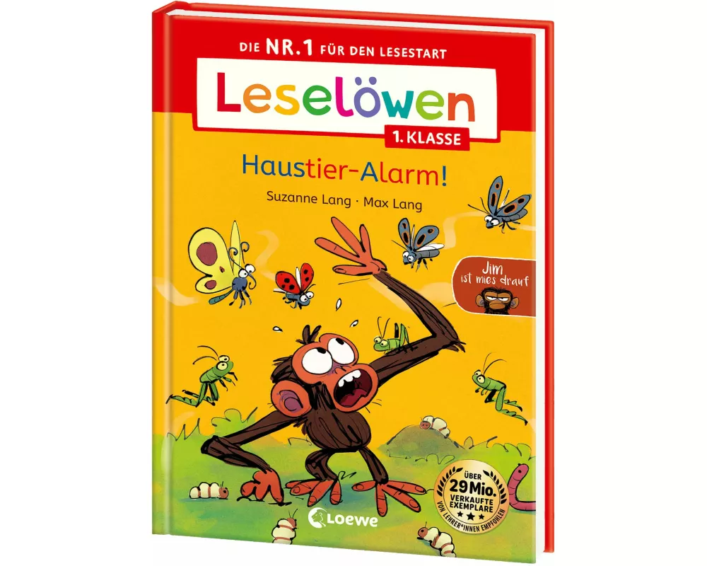 Leselöwen 1. Klasse - Jim ist mies drauf - Haustier-Alarm!
