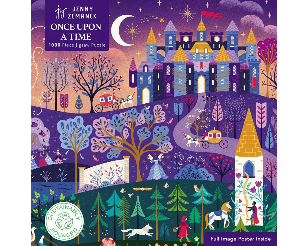 Adult Sustainable Jigsaw Puzzle Jenny Zemanek: Once Upon a Time