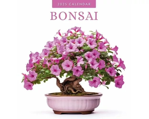 Bonsai 2025 Square Wall Calendar